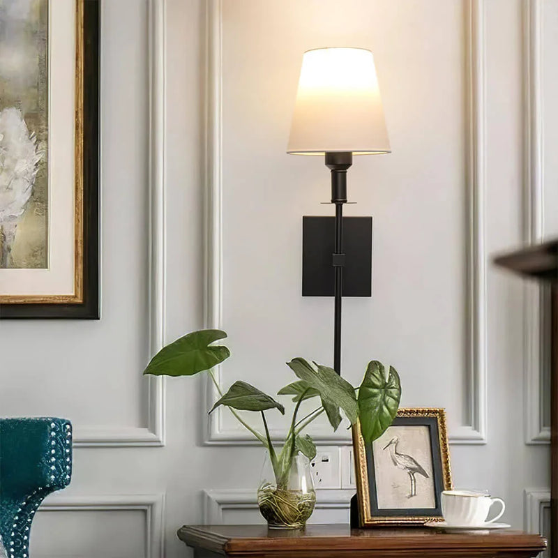 Wall Lights Set of 2 with 2 Free Bulbs – Wireless and Dimmable